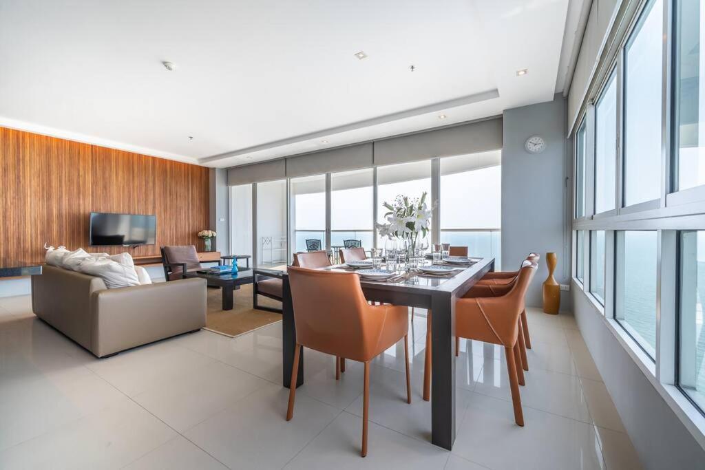 Ferienwohnung Ocean Portofino/Luxury2Br/153Sqm Na Chom Thian Exterior foto