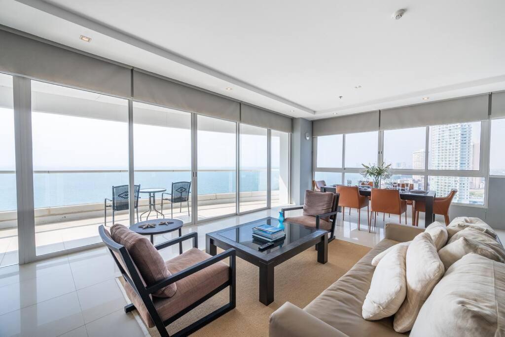 Ferienwohnung Ocean Portofino/Luxury2Br/153Sqm Na Chom Thian Exterior foto