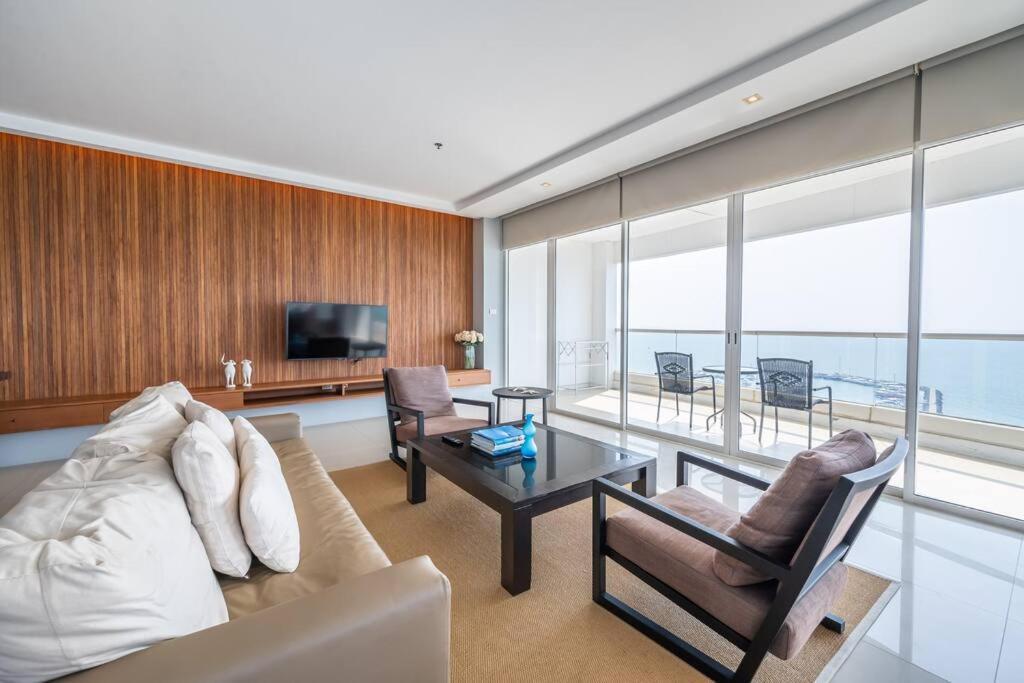 Ferienwohnung Ocean Portofino/Luxury2Br/153Sqm Na Chom Thian Exterior foto